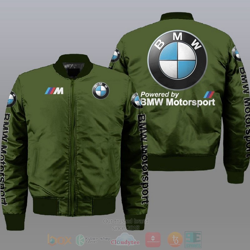 NEW BMW Motorsport Car 3D Bomber Jacket 3 BMW Motorsport Car Bomber Jacket 1 2