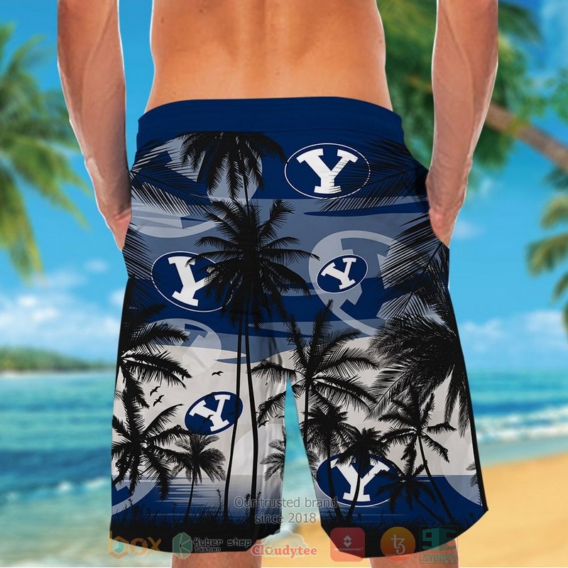 HOT BYU Cougars Tropical Hawaiian Shirt and shorts 6 BYU Cougars Tropical Hawaiian Shirt and shorts 1 2 3 4 5