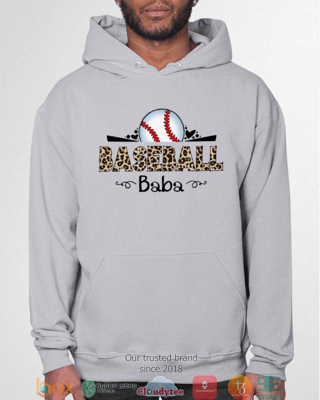 Baba Baseball leopard pattern 2d shirt hoodie 1 2 3 4 5 6 7 8 9 10 11