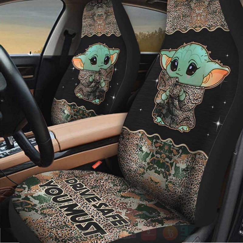 BEST Baby Yoda Drive Safe You Must Seat Covers Car 4 Baby Yoda Drive Safe You Must Car Seat Covers 1 2 3