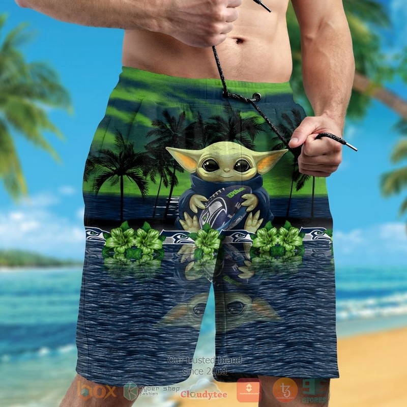 HOT Baby Yoda hug Seattle Seahawks hawaiian shirt and shorts 5 Baby Yoda hug Seattle Seahawks hawaiian shirt and shorts 1 2 3 4