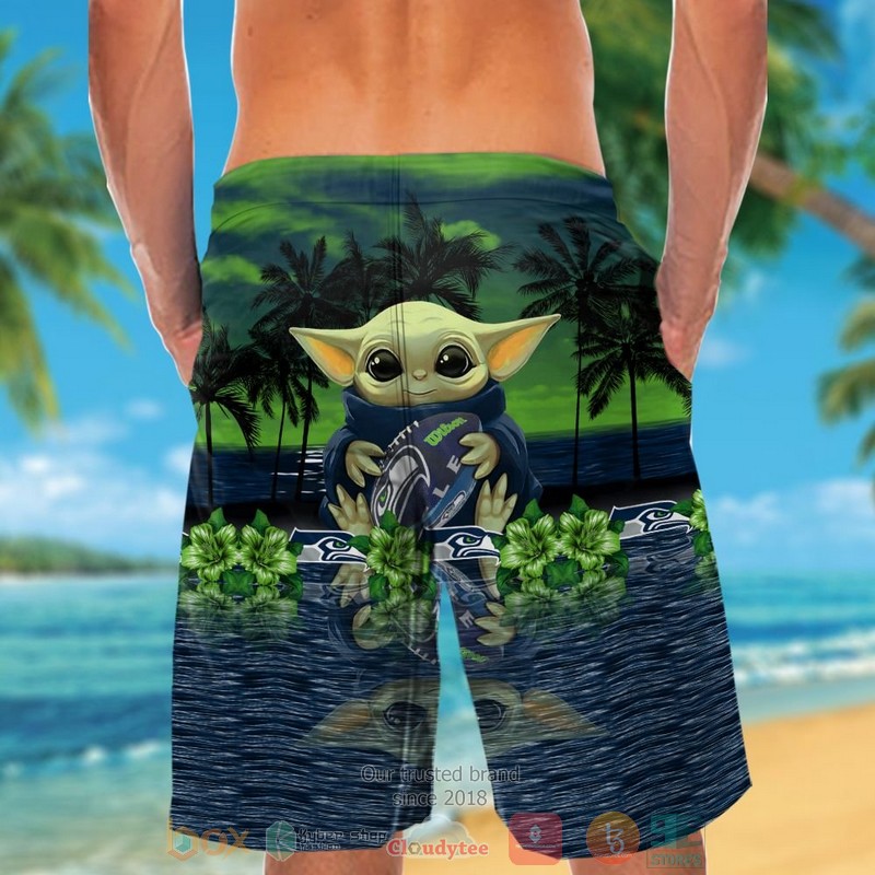 HOT Baby Yoda hug Seattle Seahawks hawaiian shirt and shorts 6 Baby Yoda hug Seattle Seahawks hawaiian shirt and shorts 1 2 3 4 5