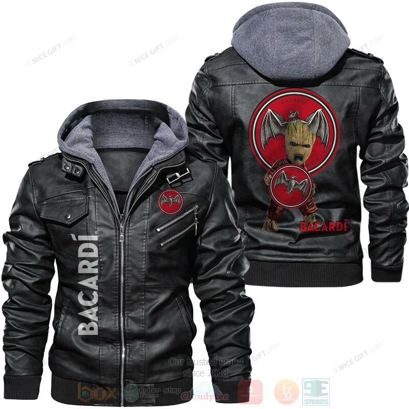 Bacardi Baby Groot Leather Jacket