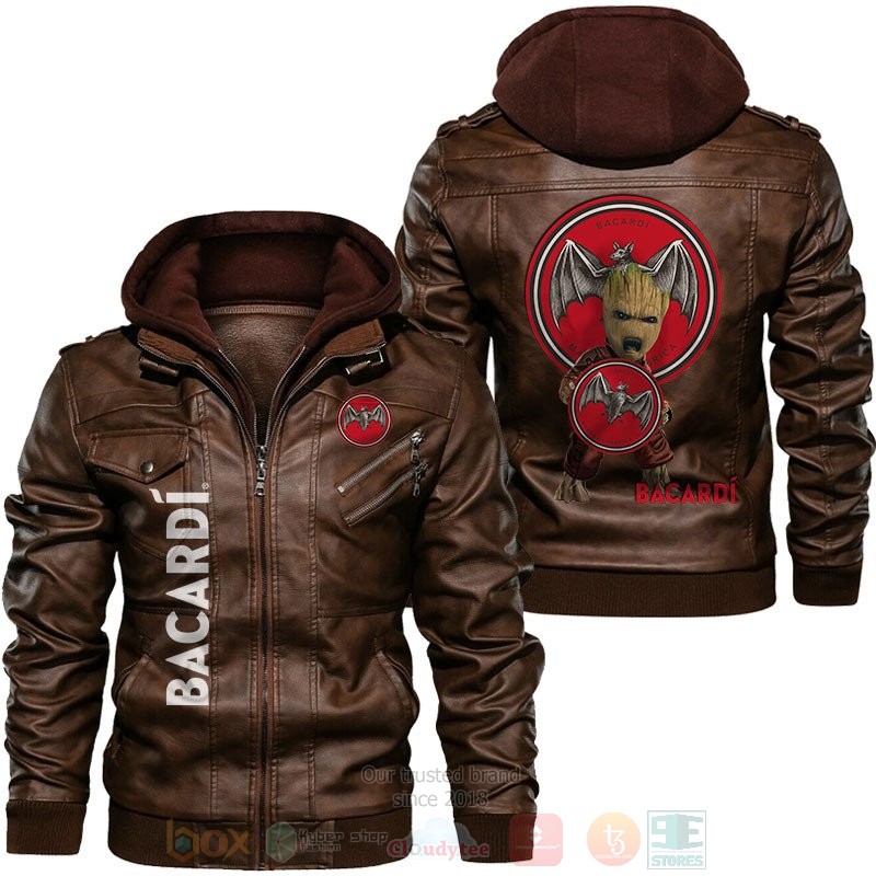 Bacardi Baby Groot Leather Jacket 1