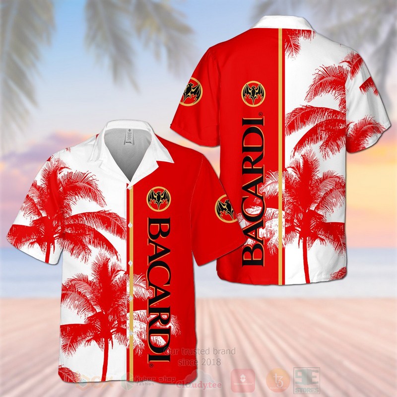 Bacardi Coconut Hawaiian Shirt