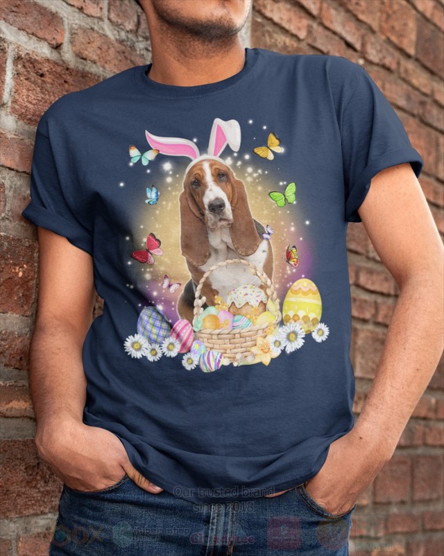 Basset Hound Easter Bunny Butterfly 2D Hoodie Shirt 1 2 3 4 5 6 7 8 9 10 11