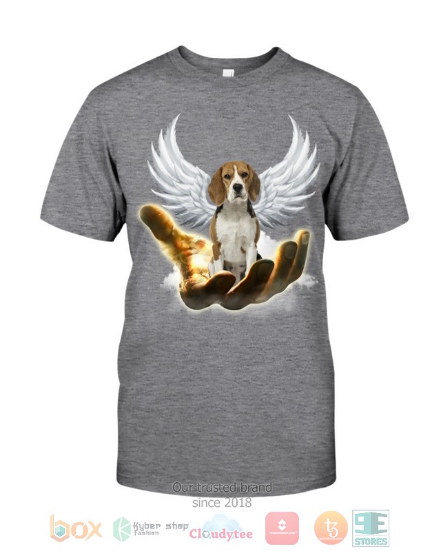 HOT Beagle Golden Hand Heaven Wings 2D shirt, hoodie 5 Beagle Golden Hand Heaven Wings 2D shirt hoodie 1 2 3 4