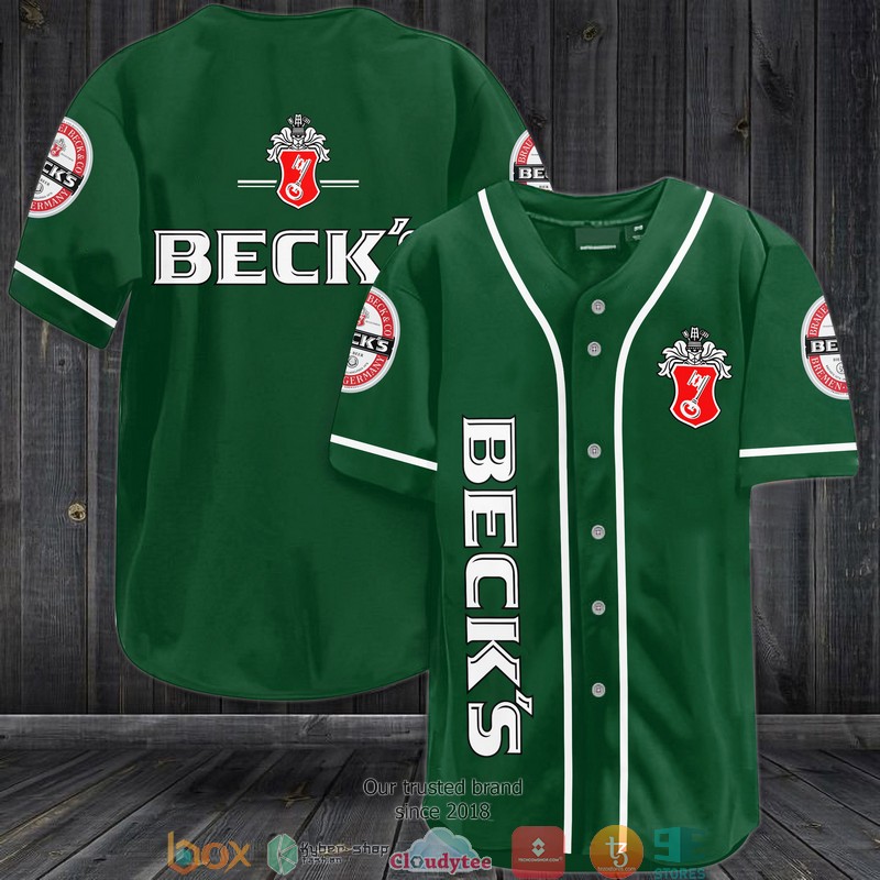 Becks Baseball Jersey Shirt