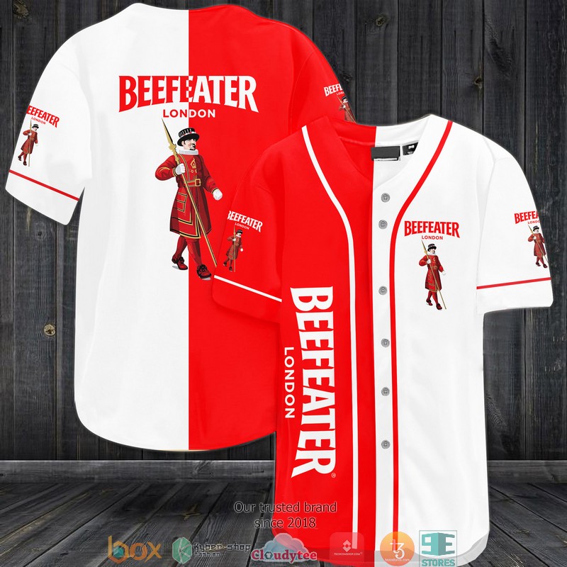 Beefeater Baseball Jersey Shirt
