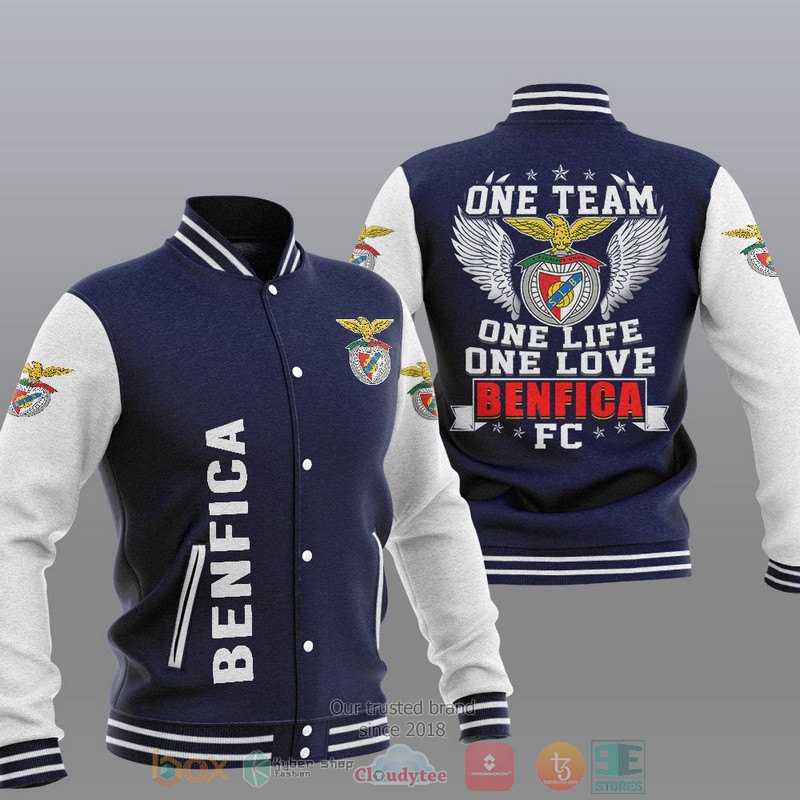 HOT Benfica One Team Baseball Jacket 3 Benfica One Team Baseball Jacket 1 2