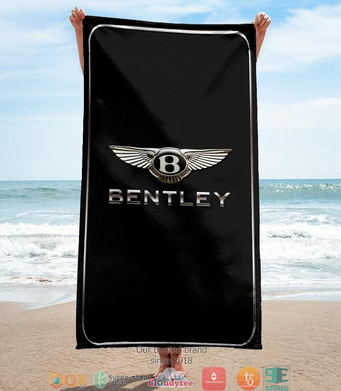 Bentley Black Beach Towel