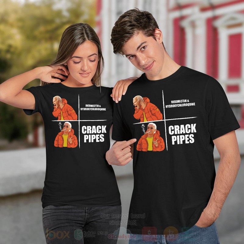 Biden Crack Pipes 2D Hoodie Shirt 1