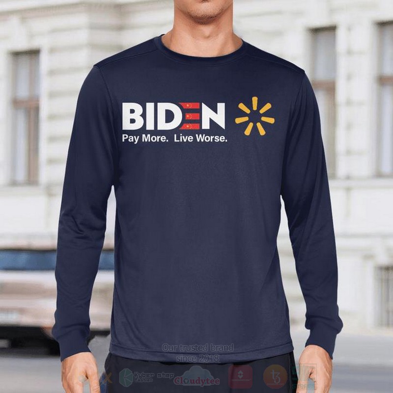 BEST Biden Pay More Live Worse Unisex 2D Shirt, Hoodie 10 Biden Pay More Live Worse 2D Hoodie Shirt 1 2 3 4 5 6 7 8 9