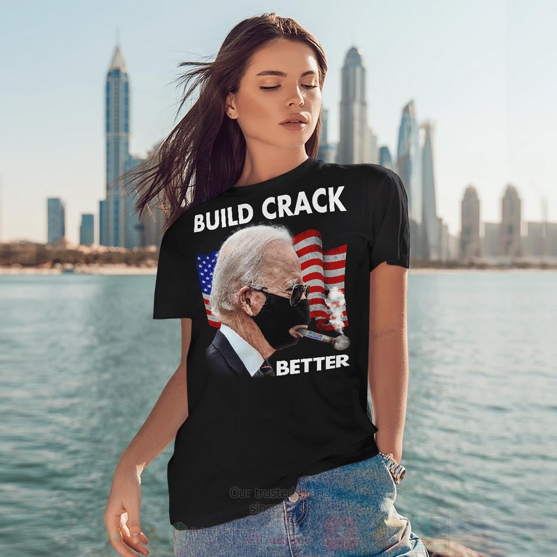 Biden Smoking Crack Pipes Text Hoodie Shirt 1