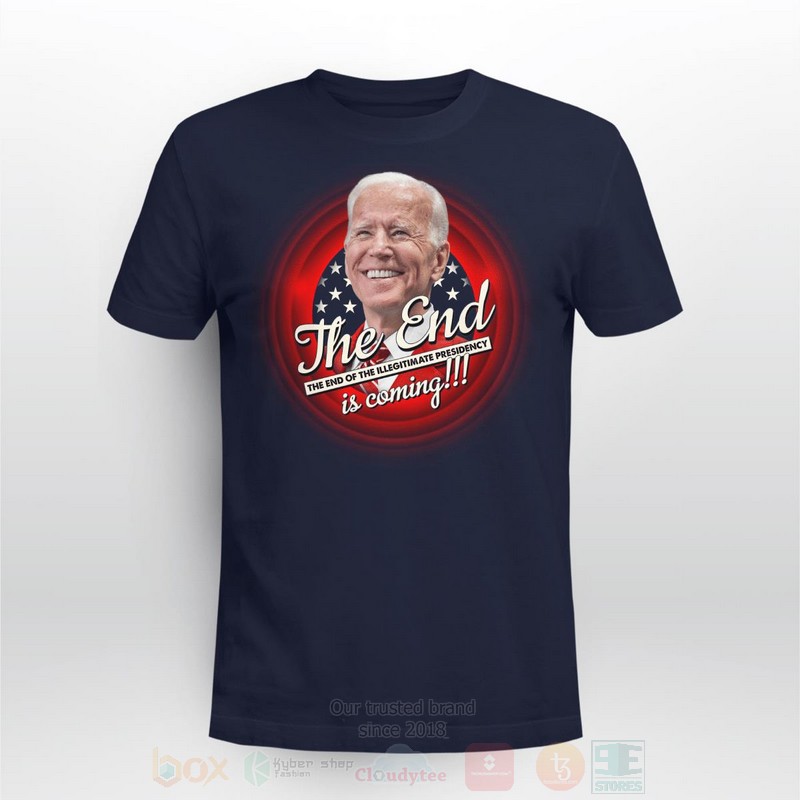 BEST Biden The End Long-Sleeve Shirt, T-Shirt 3 Biden The End Long Sleeve Tee Shirt 1 2