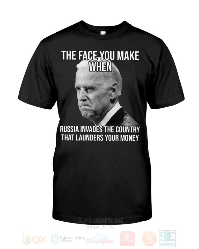 Biden The Face You Make When 2D Hoodie Shirt