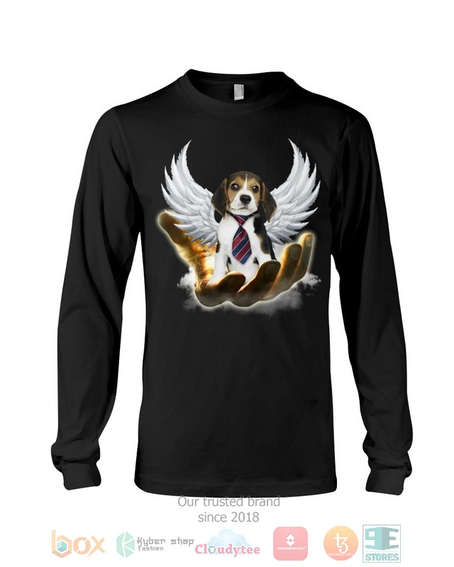 Black Beagle Golden Hand Heaven Wings 2D shirt hoodie 1 2 3 4 5 6 7 8 9 10 11 12 13 14 15 16 17 18 19 20