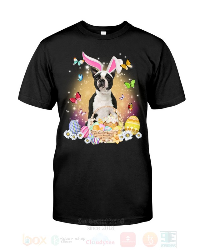 BEST Black Boston Terrier Easter Bunny-Butterfly 2D Shirt, Hoodie 5 Black Boston Terrier Easter Bunny Butterfly 2D Hoodie Shirt 1 2 3 4