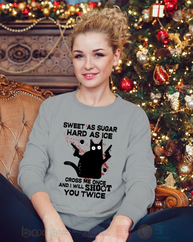 BEST Black Cat and Gun Sweet As Sugar Hard As Ice Unisex Hoodie, 2D Shirt 18 Black Cat and Gun Sweet As Sugar Hard As Ice 2D Hoodie Shirt 1 2 3 4 5 6 7 8 9 10 11 12 13 14 15 16 17