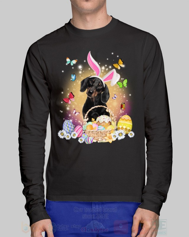Black Dachshund Easter Bunny Butterfly 2D Hoodie Shirt 1 2 3 4 5 6 7 8 9 10 11 12 13 14 15 16 17 18 19 20 21