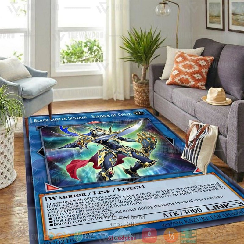Black Luster Soldier Of Chaos Carpet Rug