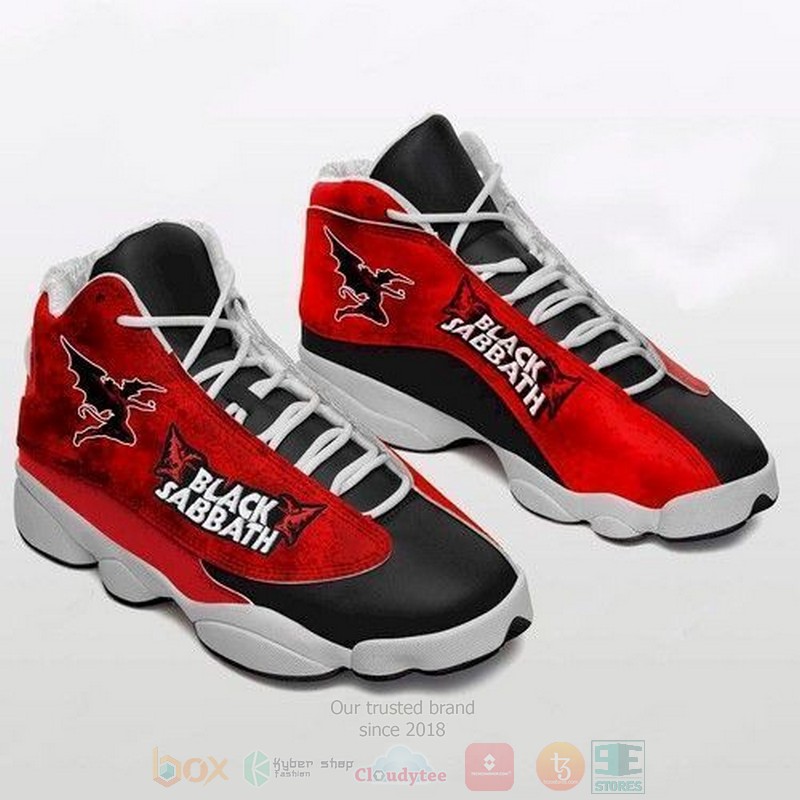 Black Sabbath Rock Band Air Jordan 13 shoes