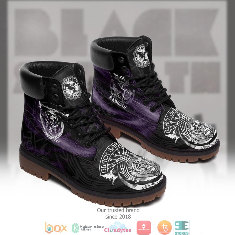 Black Sabbath Rock Band Timberland Boots