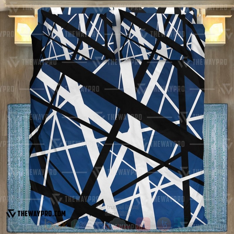 BEST Blue Frankenstrat Strings Duvet Cover Bed Sets 4 Blue Frankenstrat Strings Custom Bedding Set 1 2 3