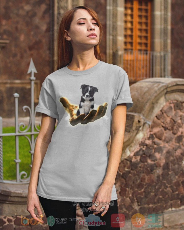 HOT Border Collie Golden Hand Heaven Wings 2D shirt, hoodie 3 Border Collie Golden Hand Heaven Wings 2D shirt hoodie 1 2