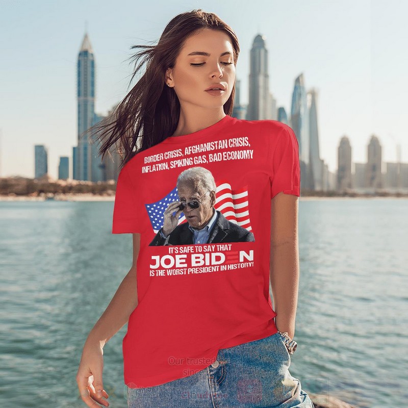BEST Border Crisis Biden Long-Sleeve Shirt, T-Shirt 5 Border Crisis Biden Long Sleeve Tee Shirt 1 2 3 4