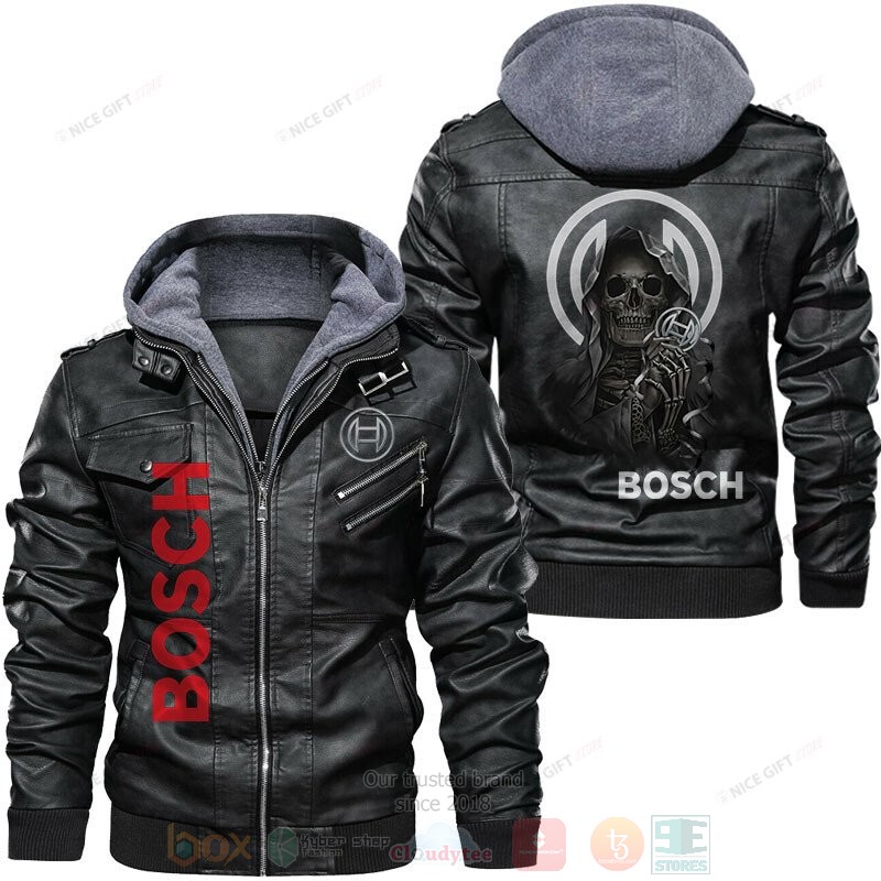Bosch Skull Leather Jacket