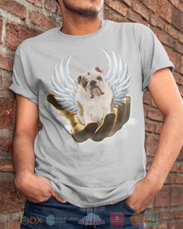 HOT British Bulldog Golden Hand Heaven Wings 2D shirt, hoodie 4 British Bulldog Golden Hand Heaven Wings 2D shirt hoodie 1 2 3