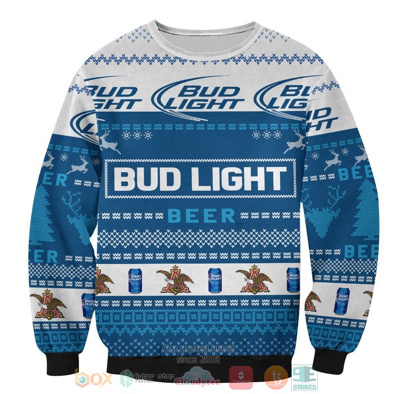 Bud Light Beer christmas sweater