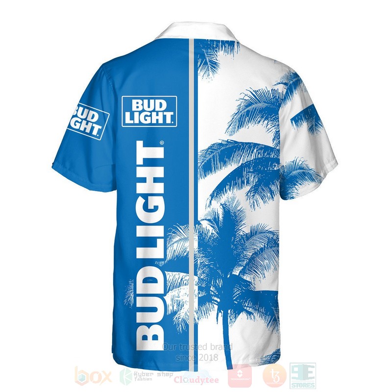 Bud Light Coconut Hawaiian Shirt Short 1