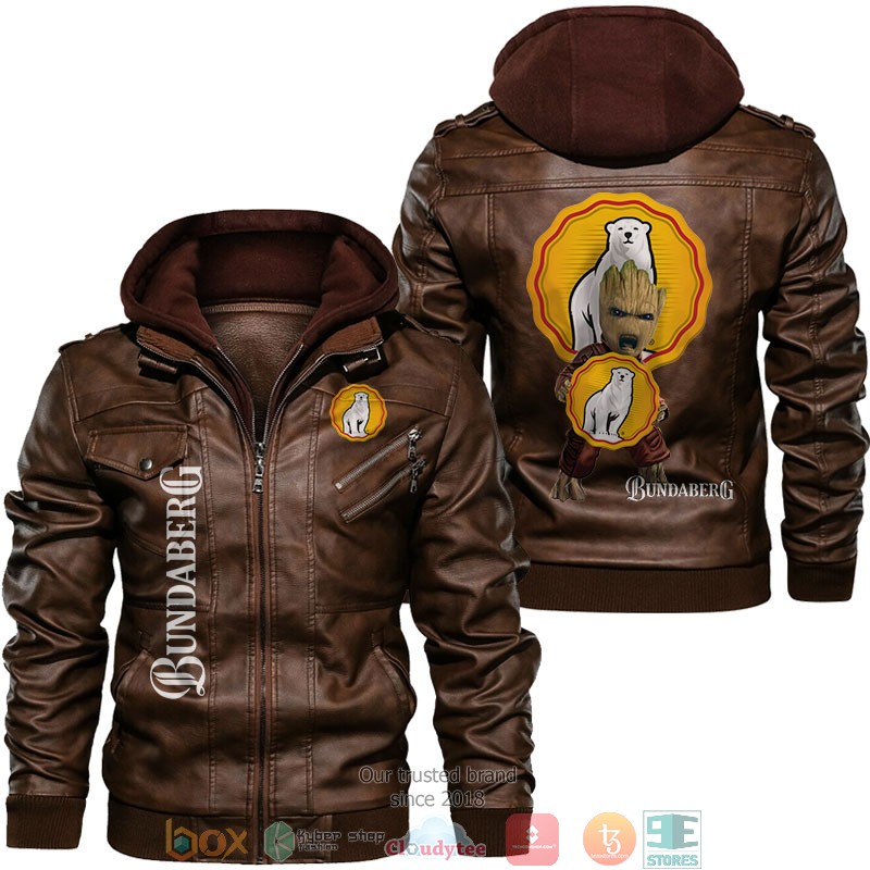 Bundaberg Baby Groot Leather Jacket 2 Bundaberg Baby Groot Leather Jacket 1