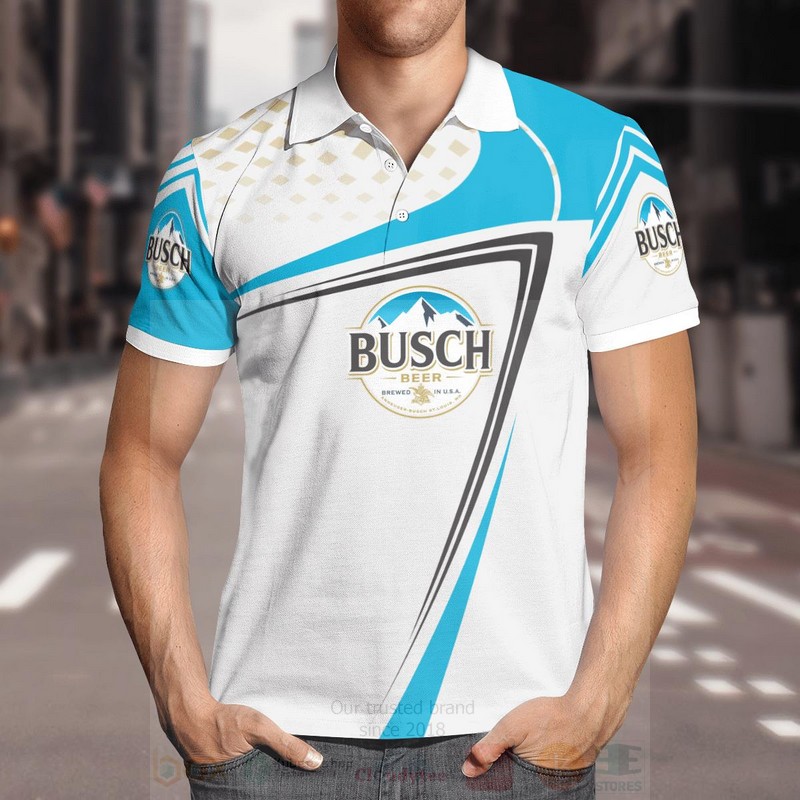 BEST Busch Beer Polo Shirts 1 Busch Beer Polo Shirt