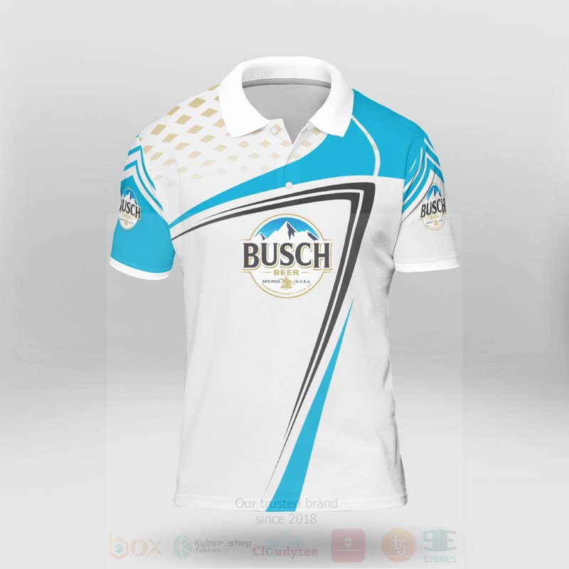 BEST Busch Beer Polo Shirts 2 Busch Beer Polo Shirt 1
