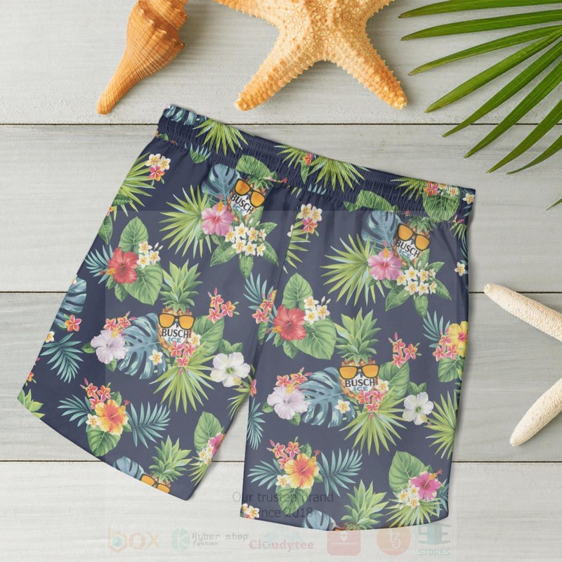BEST Busch ICE Navy All Over Print Beach Short 5 Busch ICE Navy Beach Short 1 2 3 4