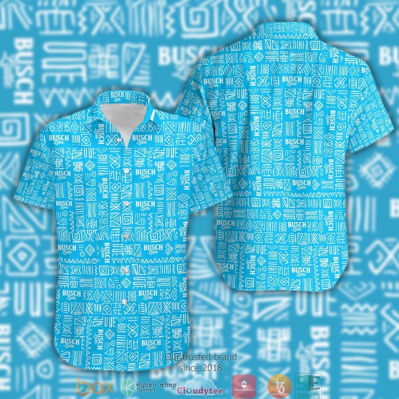 Busch Latte African patterns Hawaiian shirt
