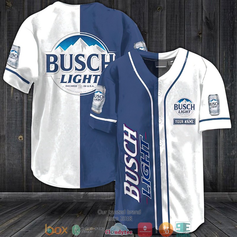 Busch Light Baseball Jersey Shirt