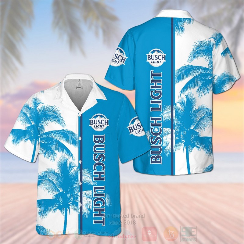 Busch Light Coconut Hawaiian Shirt