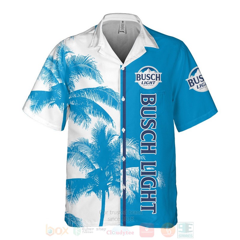 Busch Light Coconut Hawaiian Shirt 1