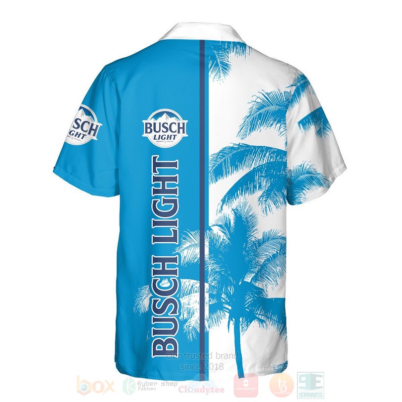 BEST Busch Light Coconut Tropical Shirt 3 Busch Light Coconut Hawaiian Shirt 1 2