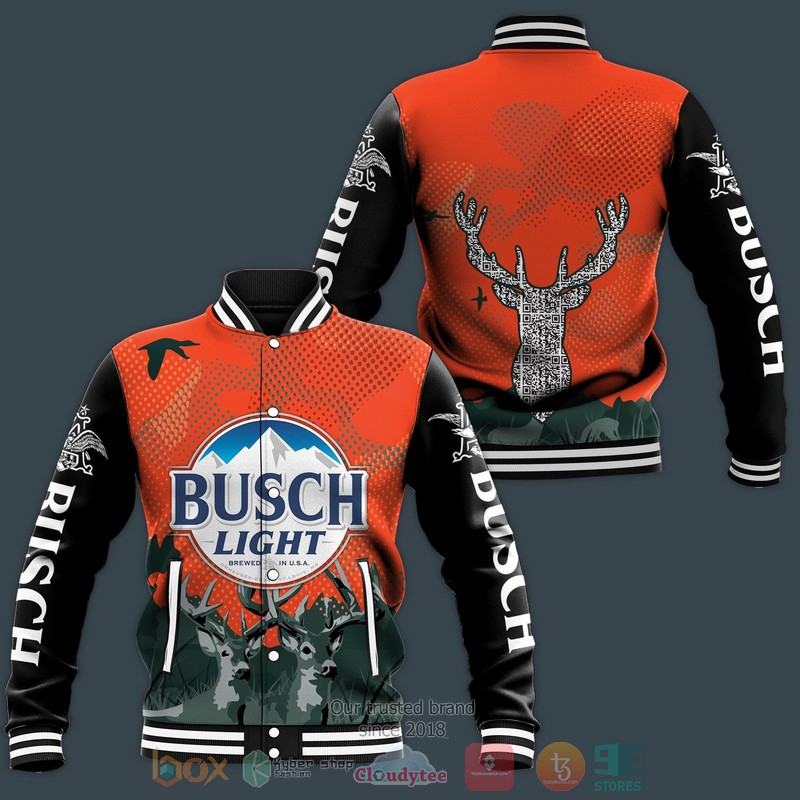Busch Light Deer Baseball jacket