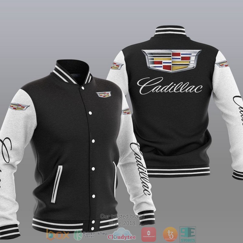 Cadillac Car Brand Baseball Jacket