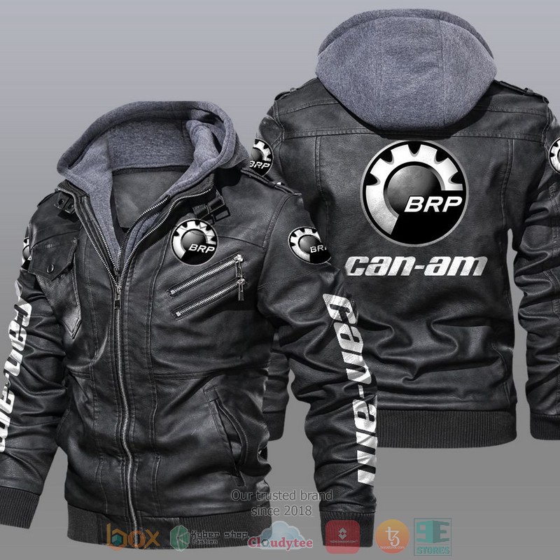 Can Am Motorcycles Car Motor Leather Jacket