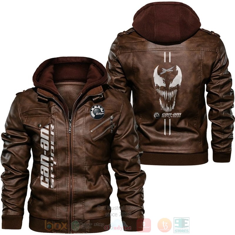 Can Am Venom Leather Jacket 1