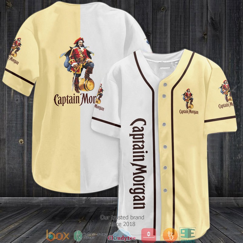 Captain Morgan Baseball Jersey Shirt