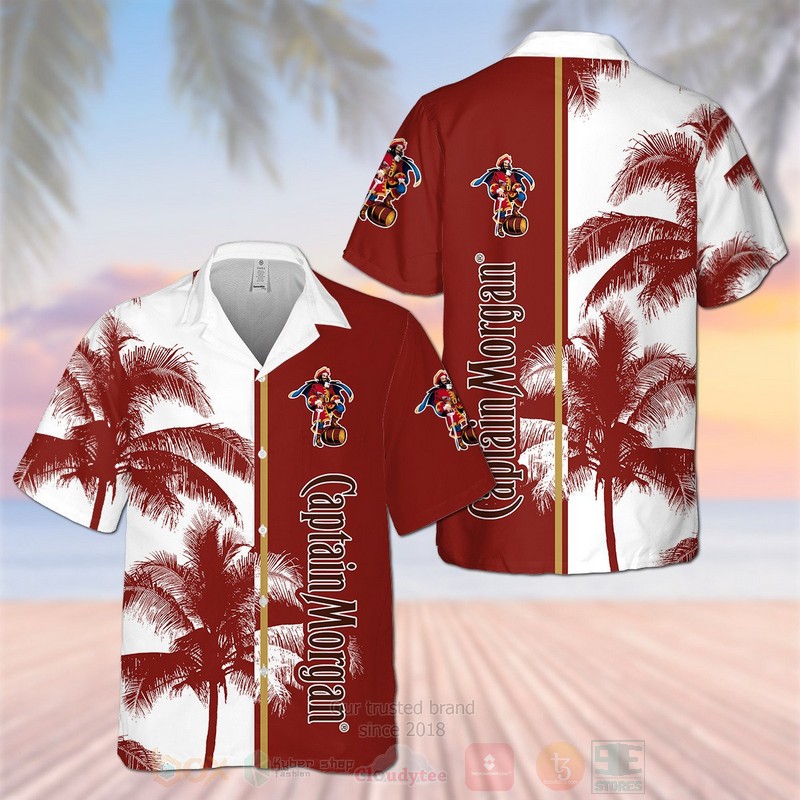 Captain Morgan Coconut Hawaiian Shirt