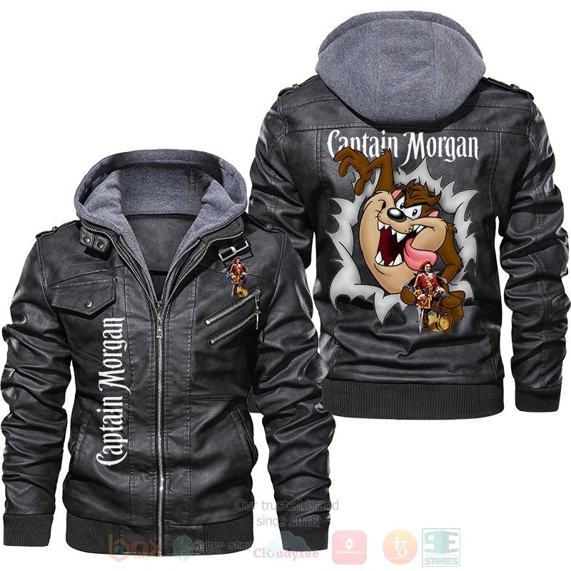 Captain Morgan Leather Jacket